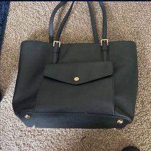 Michael Kors Jest Set Large Leather Pocket Tote